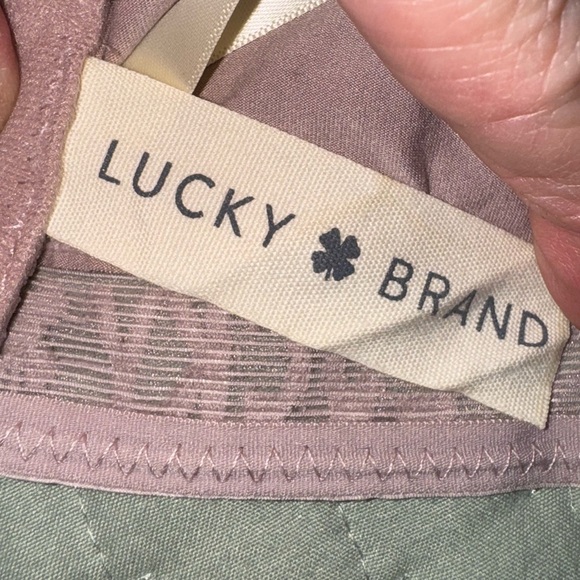 Lucky Brand full coverage Mauve Bra. Size 42D. GUC - Picture 5 of 7